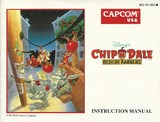 Chip 'N Dale: Rescue Rangers -- Manual Only (Nintendo Entertainment System)